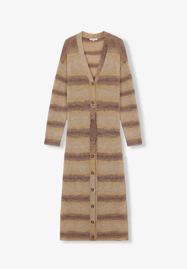 scalperscompany Cardigan Punto Rayas-Mujer Total Look