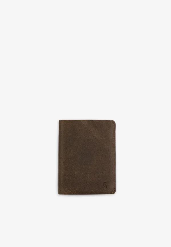 scalperscompany Cartera Piel Gastada-Hombre Carteras Y Tarjeteros