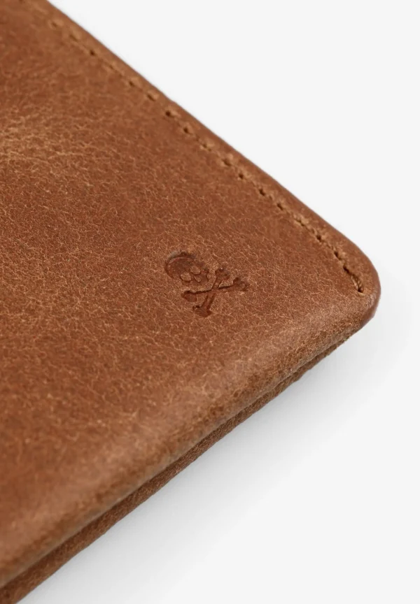 scalperscompany Cartera Piel Gastada-Hombre Carteras Y Tarjeteros