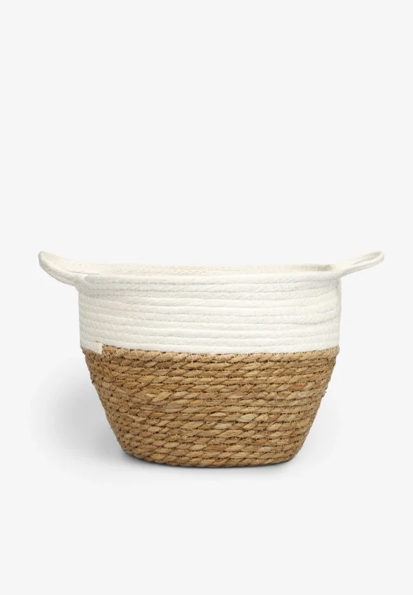 scalperscompany Cesta Yute Bicolor-Home Almacenaje Y Utensilios