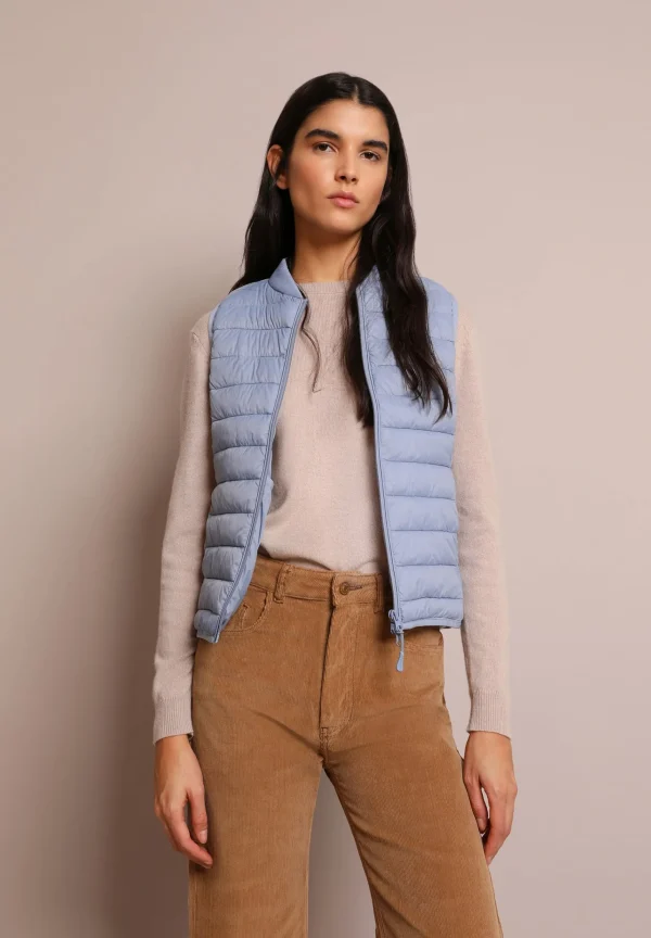 scalperscompany Chaleco Acolchado Calavera-Mujer Abrigos Y Chaquetas