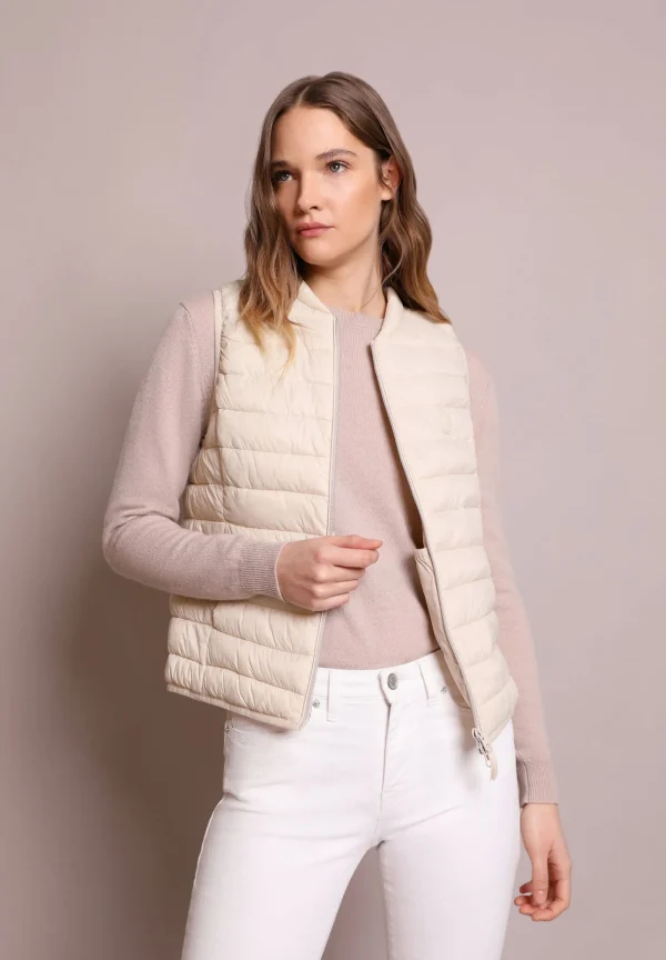 scalperscompany Chaleco Acolchado Calavera-Mujer Abrigos Y Chaquetas