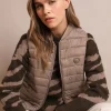 scalperscompany Chaleco Acolchado Calavera-Mujer Abrigos Y Chaquetas