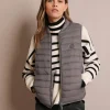 scalperscompany Chaleco Acolchado Calavera-Mujer Abrigos Y Chaquetas