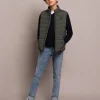 scalperscompany Chaleco Acolchado Calavera-Niños Abrigos Y Chaquetas