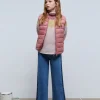 scalperscompany Chaleco Acolchado Calavera-Niños Abrigos Y Chaquetas