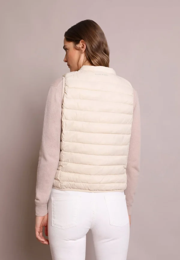scalperscompany Chaleco Acolchado Calavera-Mujer Abrigos Y Chaquetas