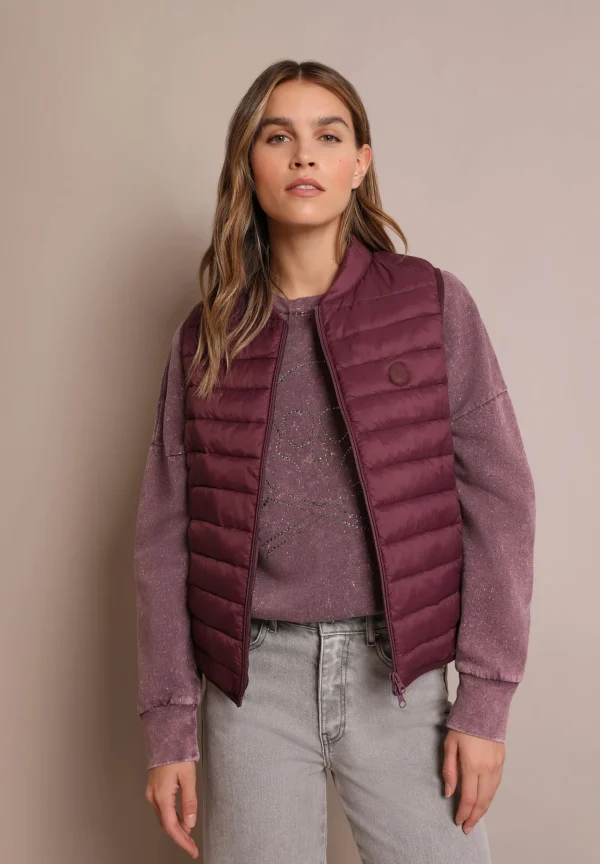 scalperscompany Chaleco Acolchado Calavera-Mujer Abrigos Y Chaquetas