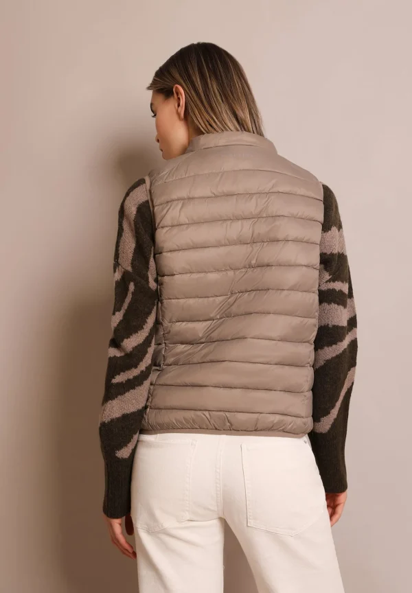 scalperscompany Chaleco Acolchado Calavera-Mujer Abrigos Y Chaquetas