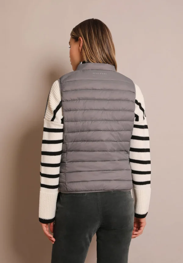scalperscompany Chaleco Acolchado Calavera-Mujer Abrigos Y Chaquetas