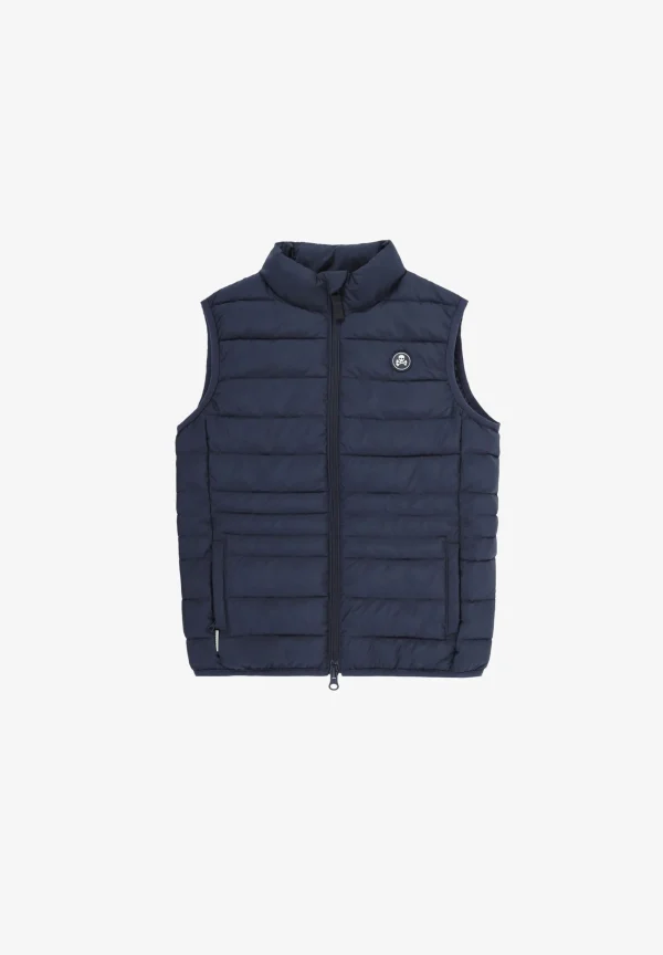 scalperscompany Chaleco Acolchado Calavera-Niños Abrigos Y Chaquetas