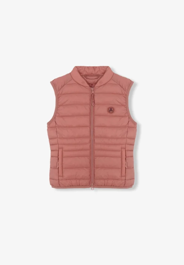 scalperscompany Chaleco Acolchado Calavera-Niños Abrigos Y Chaquetas