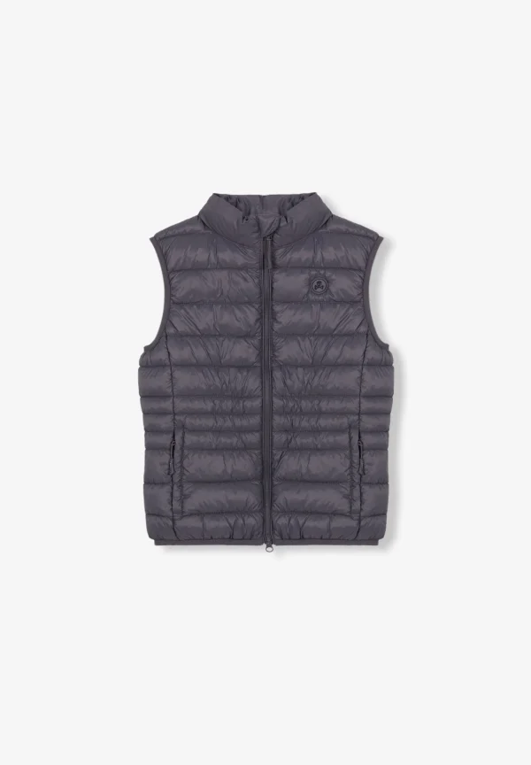 scalperscompany Chaleco Acolchado Calavera-Niños Abrigos Y Chaquetas