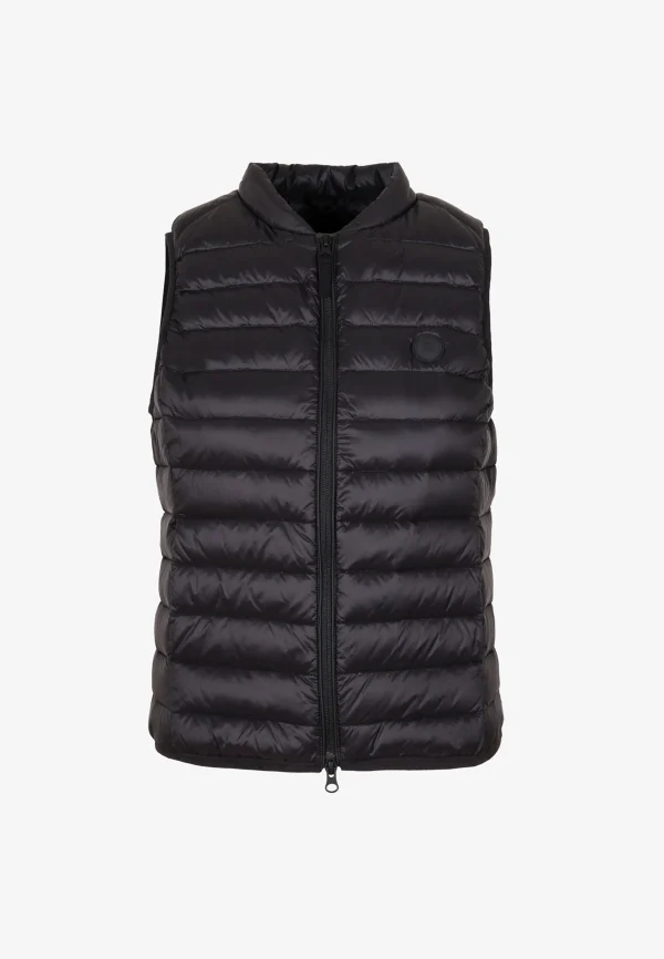 scalperscompany Chaleco Acolchado Calavera-Mujer Abrigos Y Chaquetas