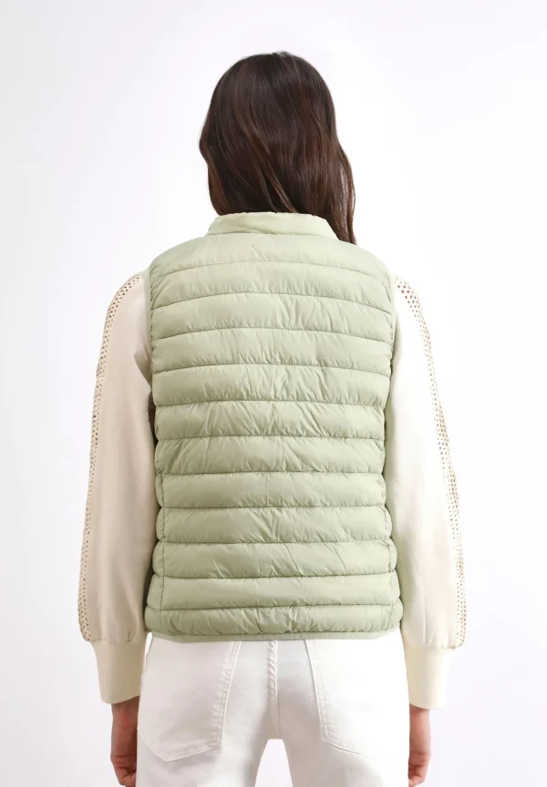 scalperscompany Chaleco Acolchado Calavera-Mujer Abrigos Y Chaquetas