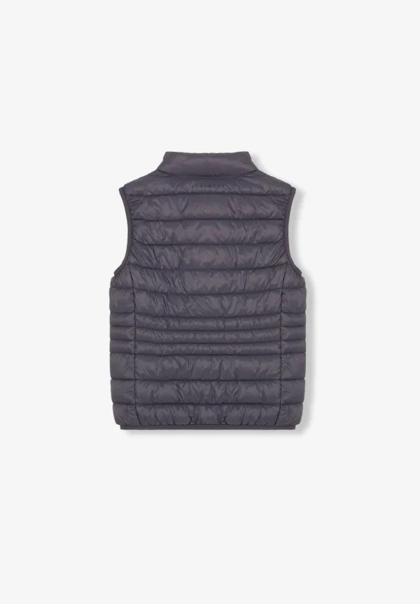 scalperscompany Chaleco Acolchado Calavera-Niños Abrigos Y Chaquetas