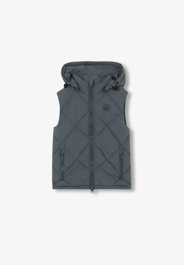 scalperscompany Chaleco Acolchado Capucha-Niños Abrigos Y Chaquetas