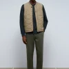scalperscompany Chaleco Acolchado Cuello Rib-Hombre Acolchados