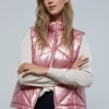 scalperscompany Chaleco Acolchado Cuello Subido-Mujer Abrigos Y Chaquetas