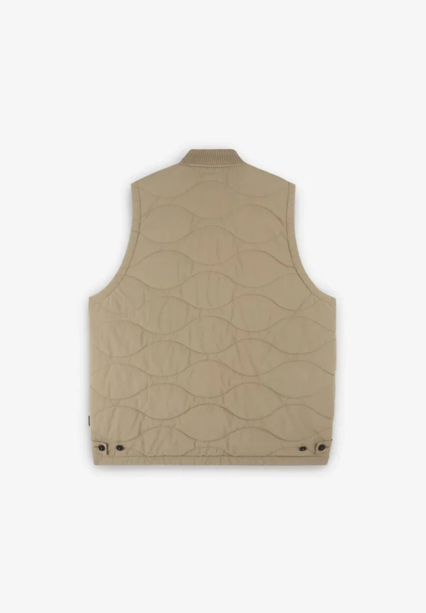 scalperscompany Chaleco Acolchado Cuello Rib-Hombre Acolchados