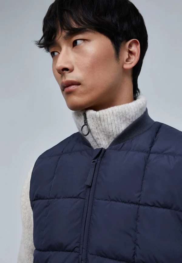 scalperscompany Chaleco Acolchado Detalle Cuello-Hombre Acolchados