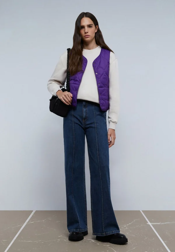 scalperscompany Chaleco Acolchado Ligero-Mujer Abrigos Y Chaquetas