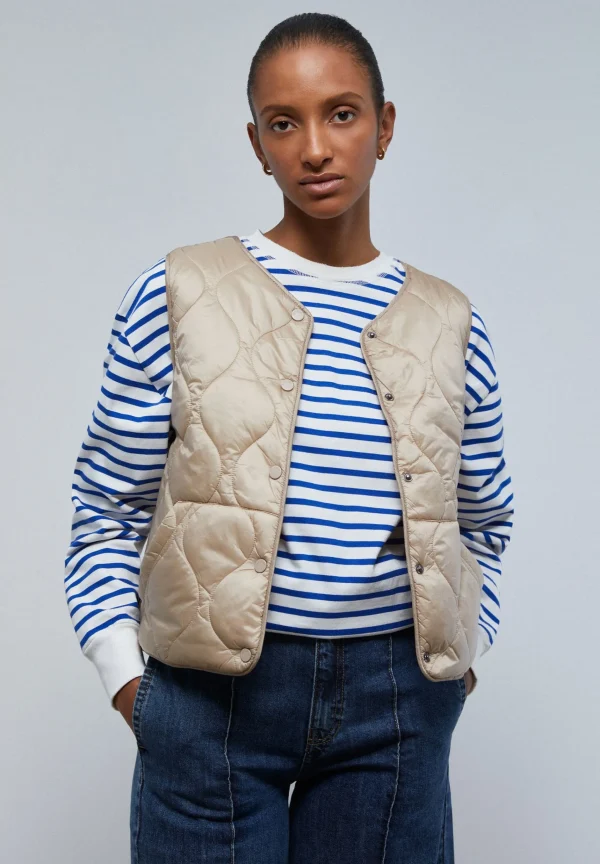 scalperscompany Chaleco Acolchado Ligero-Mujer Abrigos Y Chaquetas