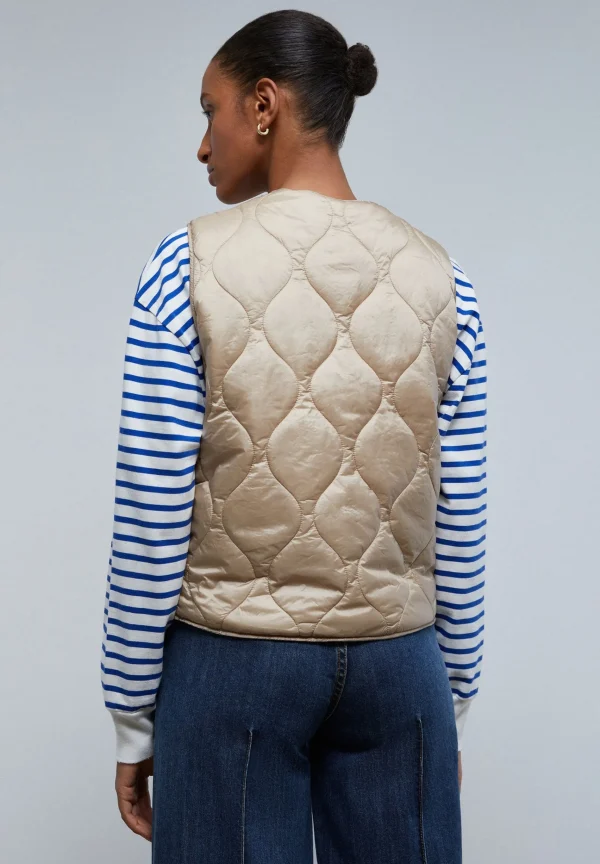 scalperscompany Chaleco Acolchado Ligero-Mujer Abrigos Y Chaquetas