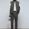 scalperscompany Chaleco Ligero Bolsillos-Hombre Acolchados