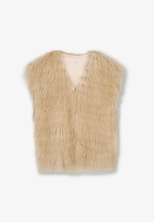scalperscompany Chaleco Pelo-Mujer Blazers Y Chalecos