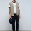 scalperscompany Chaleco Punto Cremallera-Hombre Jerséis Y Cárdigans