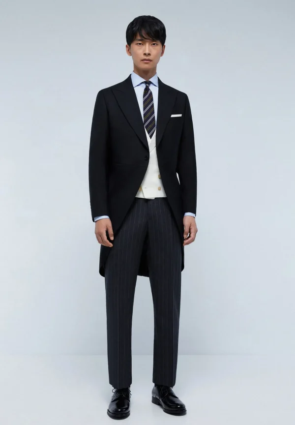 scalperscompany Chaque Clasico Lana Dos Piezas-Hombre Trajes