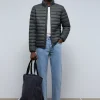 scalperscompany Chaqueta Acolchada Calavera-Hombre Acolchados