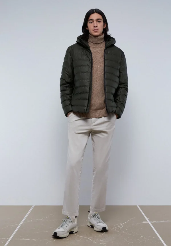 scalperscompany Chaqueta Acolchada Capucha-Hombre Acolchados
