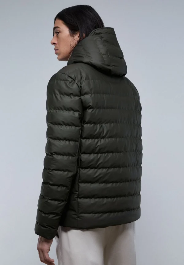 scalperscompany Chaqueta Acolchada Capucha-Hombre Acolchados