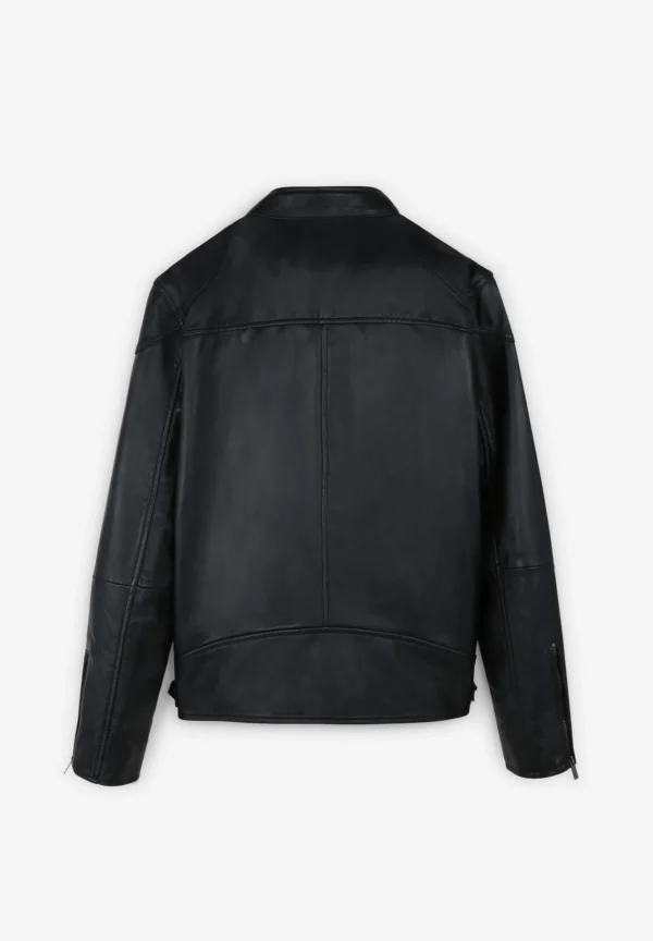 scalperscompany Chaqueta Biker Piel-Hombre Abrigos Y Chaquetas