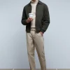 scalperscompany Chaqueta Bomber Algodon-Hombre Abrigos Y Chaquetas