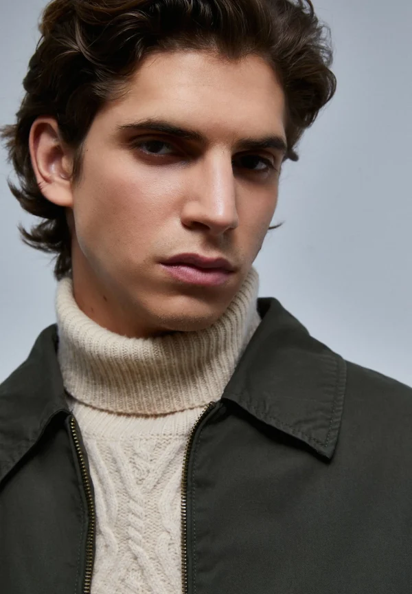 scalperscompany Chaqueta Bomber Algodon-Hombre Abrigos Y Chaquetas