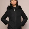 scalperscompany Chaqueta Capucha Pelo Ski Adrenaline-Mujer Ropa Deportiva