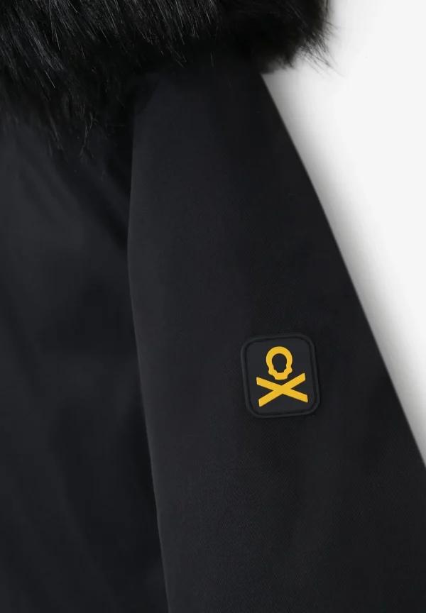 scalperscompany Chaqueta Capucha Pelo Ski Adrenaline-Mujer Ropa Deportiva