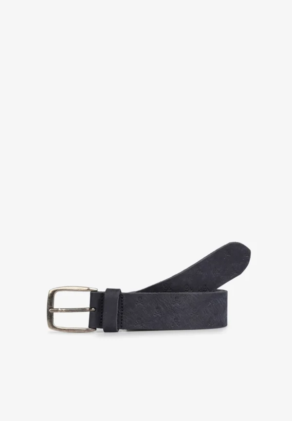 scalperscompany Cinturon Calaveras All Over Soft-Hombre Cinturones Y Tirantes