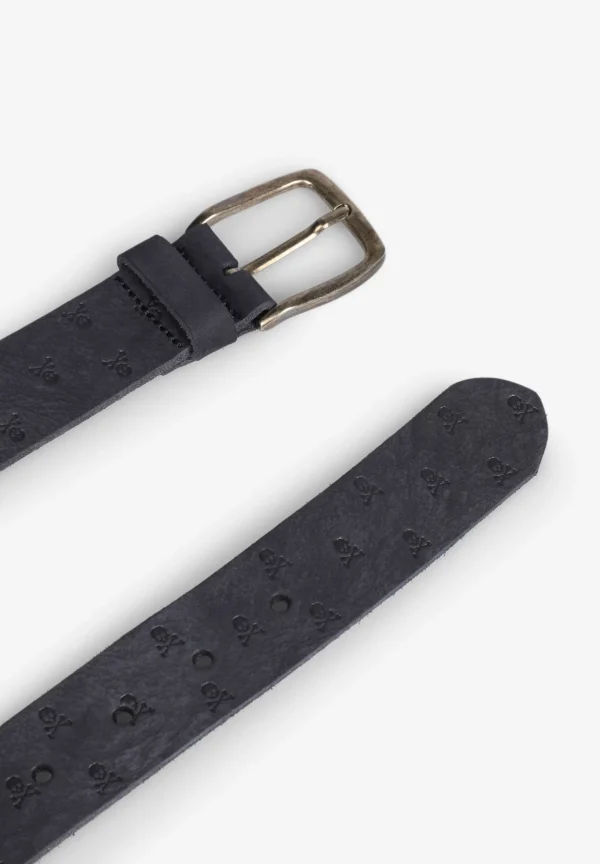 scalperscompany Cinturon Calaveras All Over Soft-Hombre Cinturones Y Tirantes