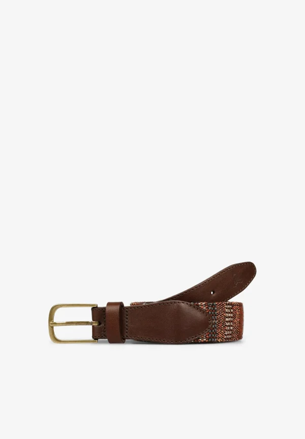 scalperscompany Cinturon Etnico-Hombre Cinturones Y Tirantes