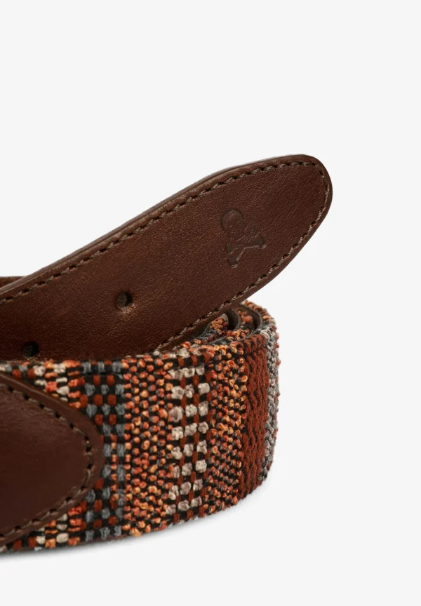 scalperscompany Cinturon Etnico-Hombre Cinturones Y Tirantes