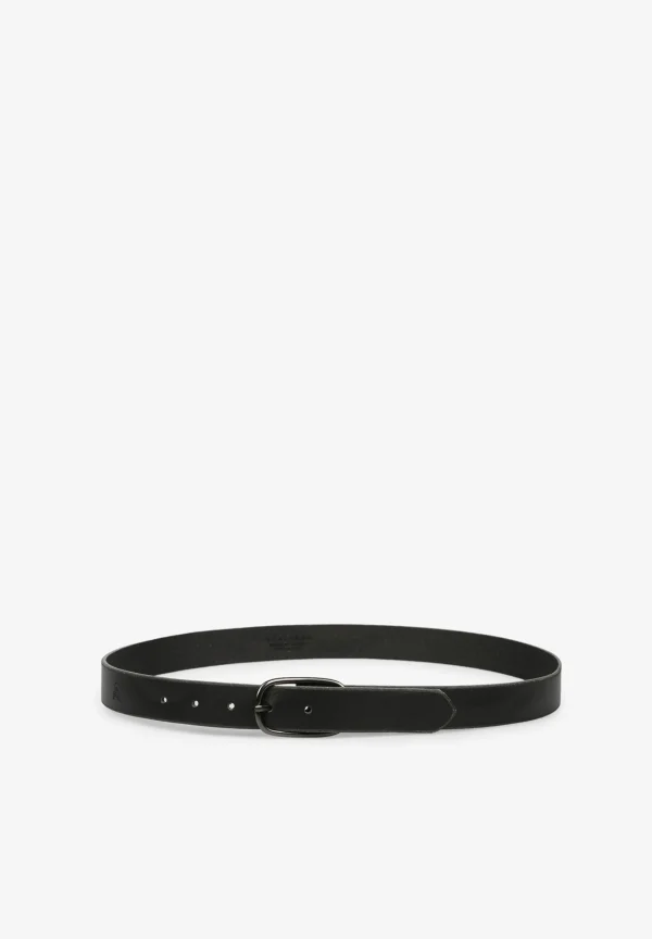 scalperscompany Cinturon Piel Calavera-Hombre Cinturones Y Tirantes