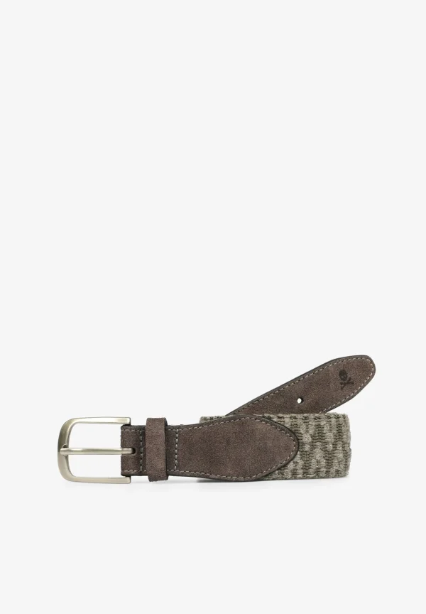 scalperscompany Cinturon Zigzag-Hombre Cinturones Y Tirantes