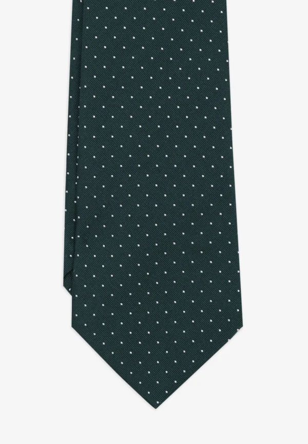 scalperscompany Corbata 7 Pliegues Puntos-Hombre Corbatas