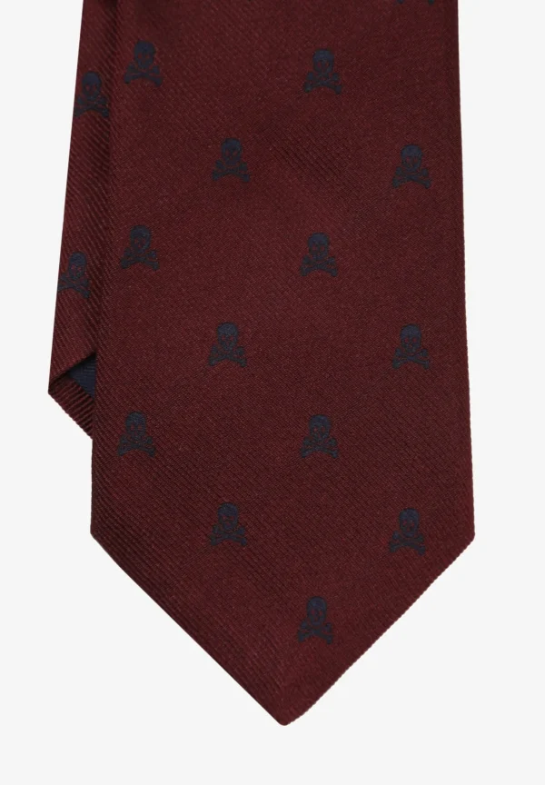 scalperscompany Corbata Calaveras-Hombre Corbatas