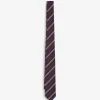 scalperscompany Corbata Doble Raya-Hombre Corbatas