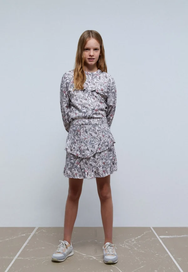 scalperscompany Falda Flores Volantes-Niños Vestidos Y Faldas